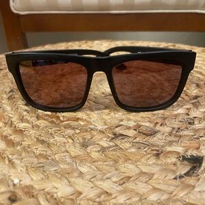 Black Sunglasses with Brown Lenses
